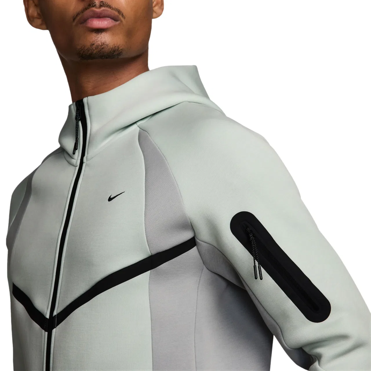 Мужская куртка Tech Fleece Pro Wear Full-Zip Nike, серый — фото 3