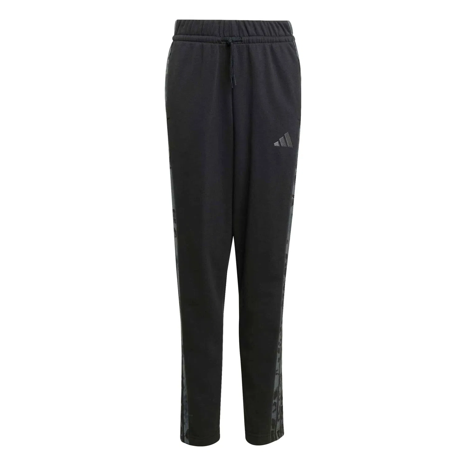 Детские спортивные штаны с принтом Adidas Sport G Anml 3S Ft Pt, Schwarz