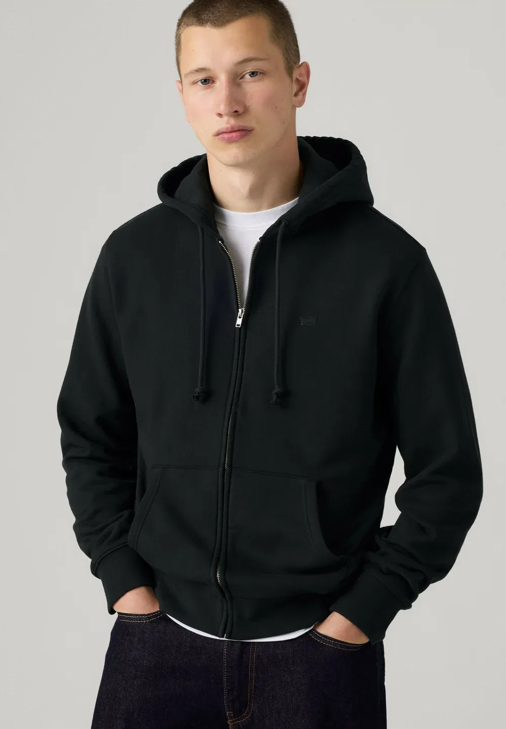 Толстовка на молнии Levi'S, Fog - Blacks — фото 4