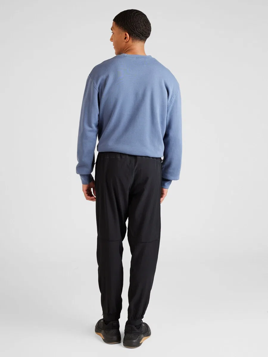 Спортивные шорты ADIDAS PERFORMANCE Tapered Workout Pants 'Training Essentials' черного цвета — фото 4