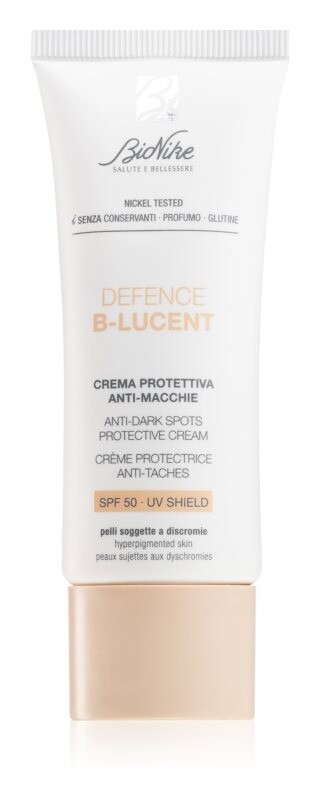 

Защитный крем от обесцвечивания SPF 50 BioNike Defence B-Lucent