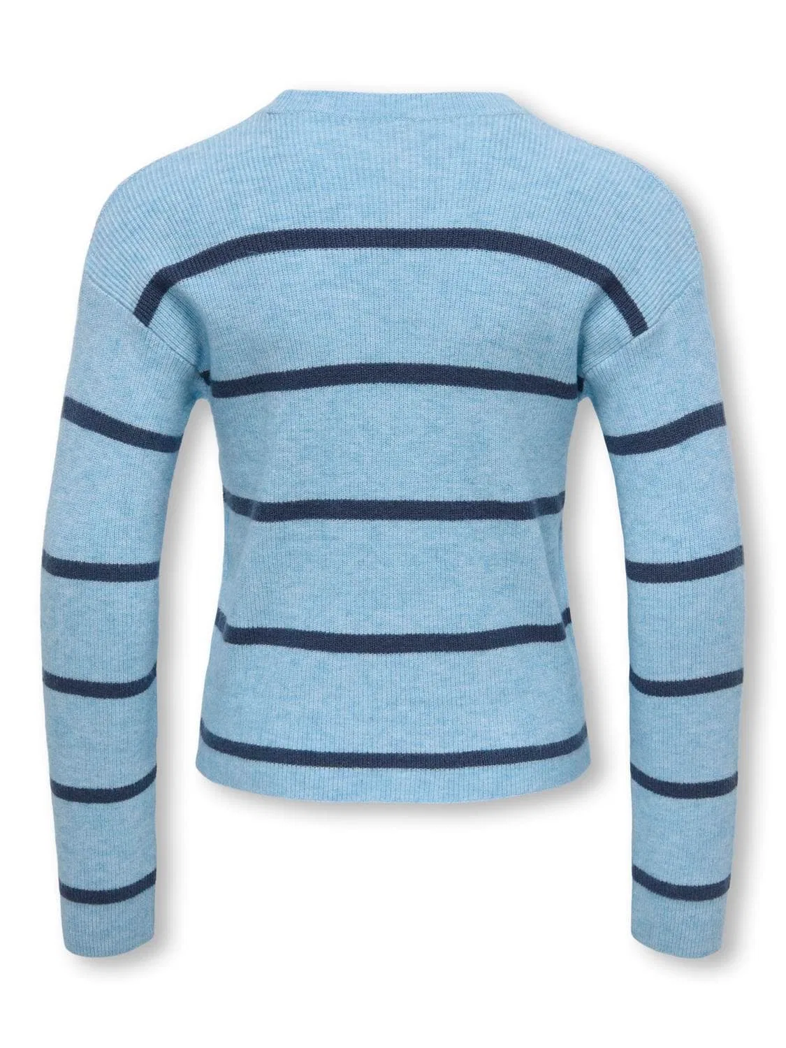 Пуловер с длинным рукавом в полоску KOGFRANCA SHORT L/S STRIPE KNT Kids Only, синий — фото 3