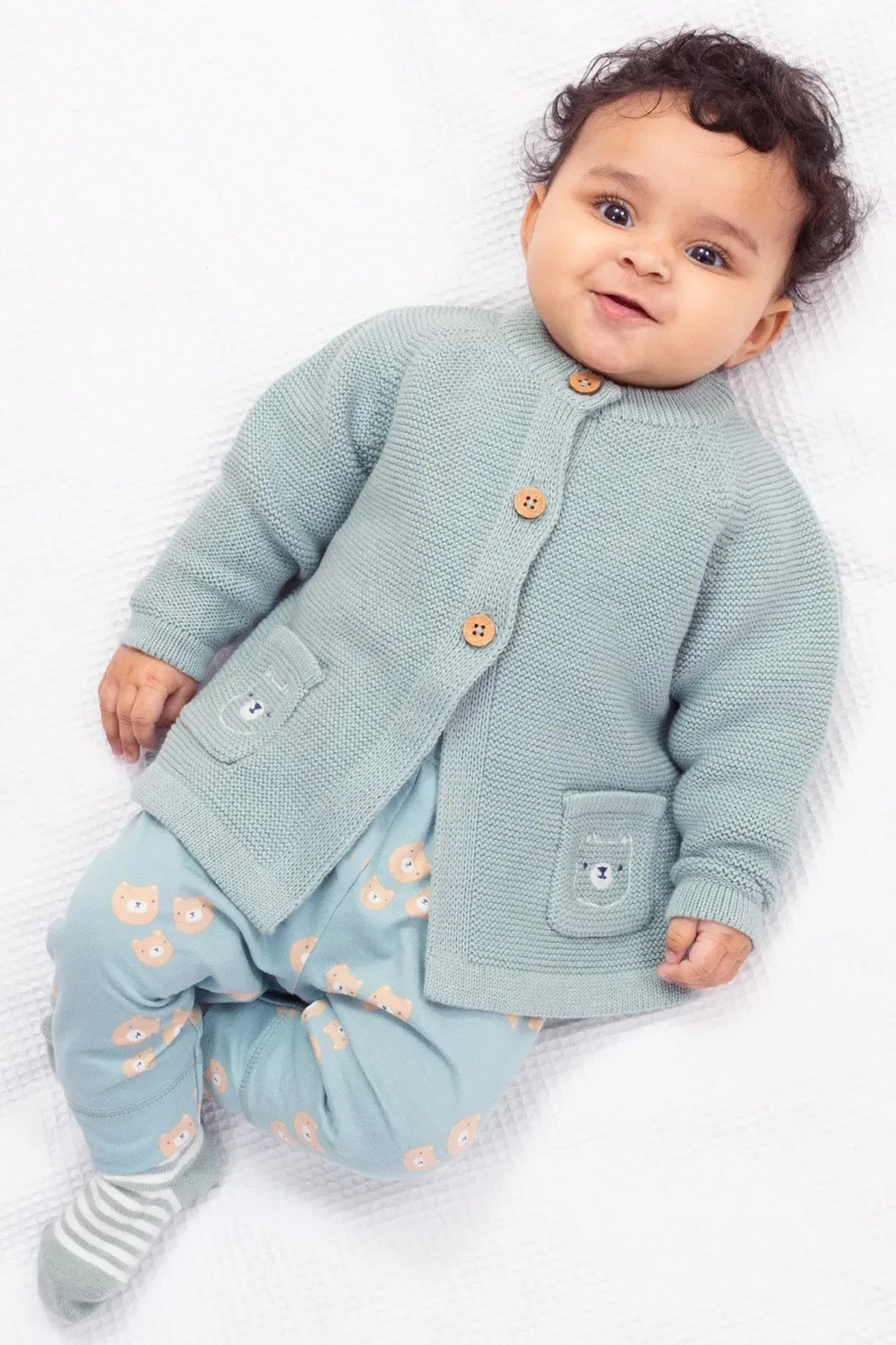 Детский кардиган Baby Bear Cardi Kite, Green — фото 3