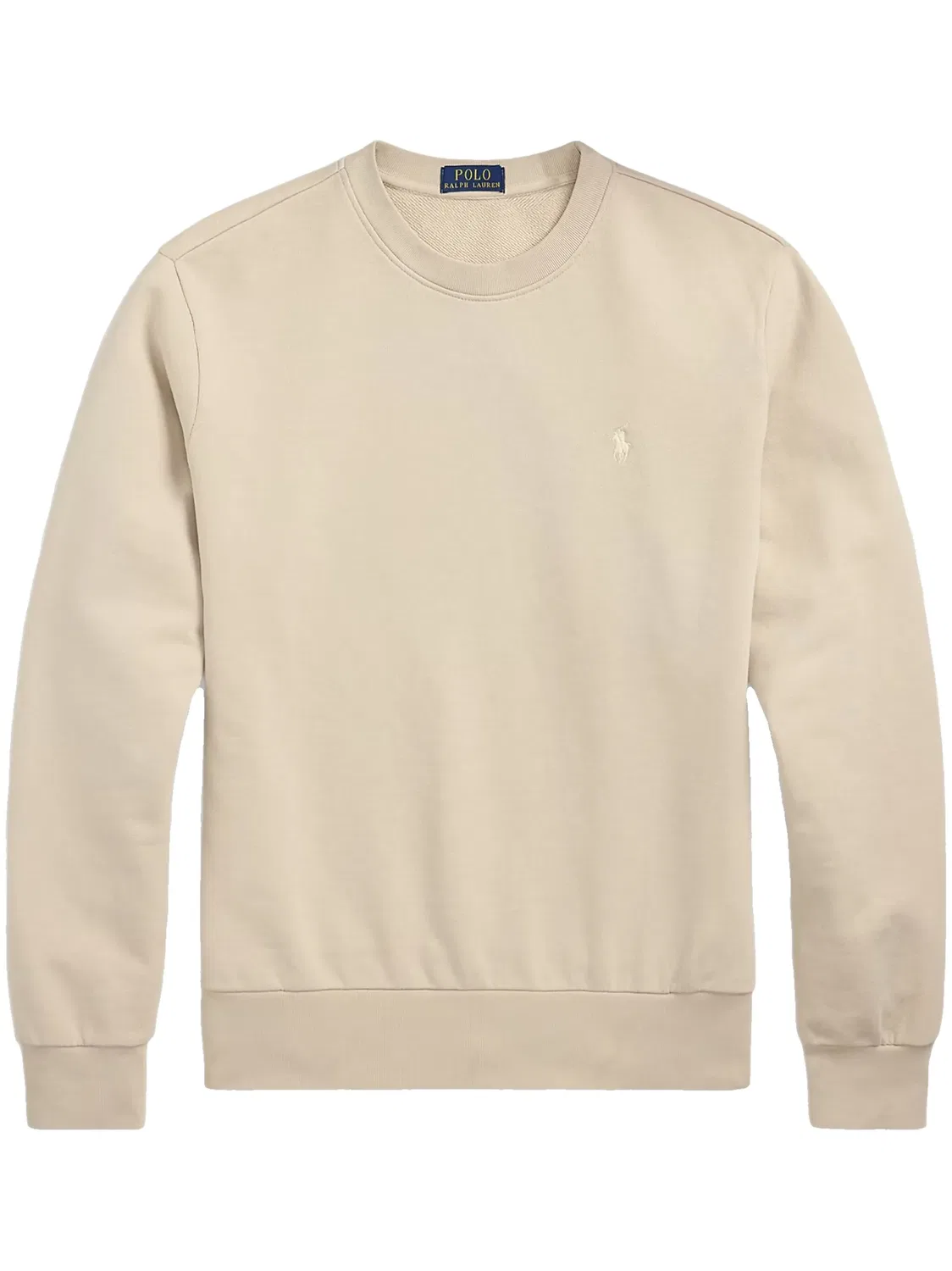 Свитшот с вышитым логотипом Polo Pony Polo Ralph Lauren, бежевый