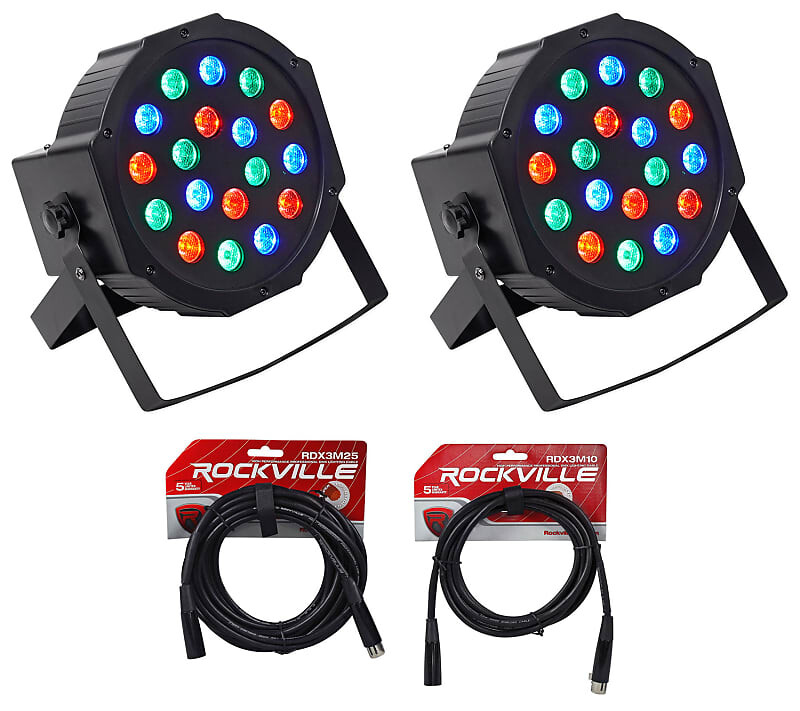 

Прожектор Rockville RockPAR50 LED RGB Compact Par Can DJ