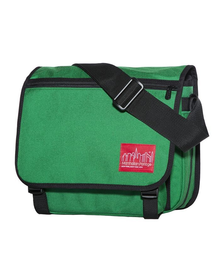 

Маленькая Европа с молнией сзади и отделениями. Manhattan Portage, цвет Green