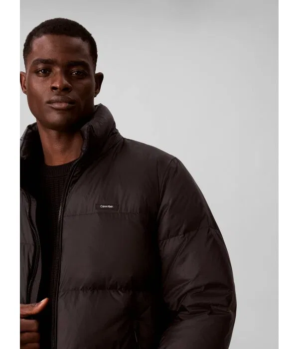 Мужская зимняя куртка из нейлона Calvin Klein, черный — фото 4