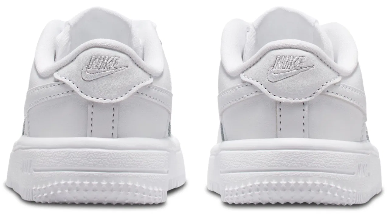 Кроссовки для мальчиков Air Force 1 Low Lace Nike, белый — фото 3