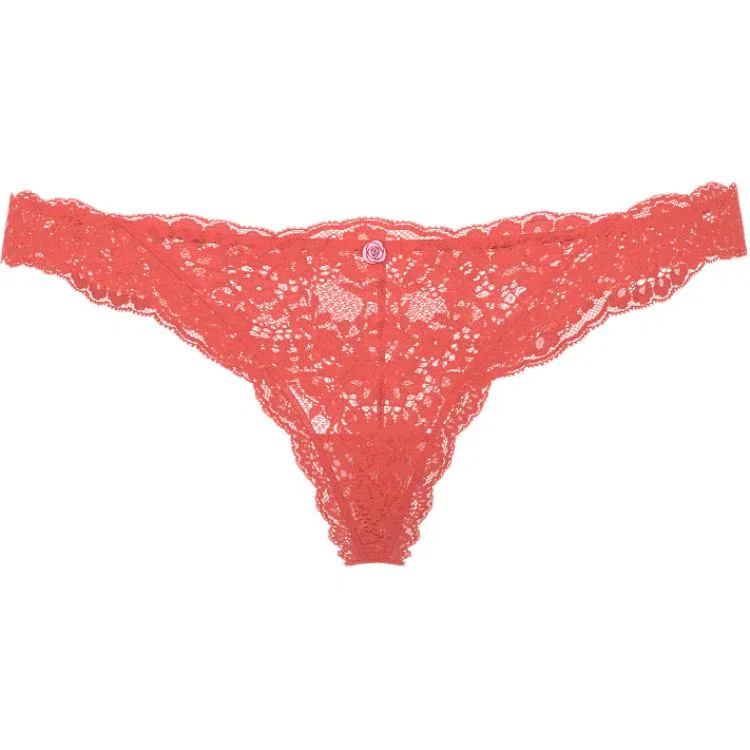 Женские трусы-слипы Оранжевые Victoria's Secret