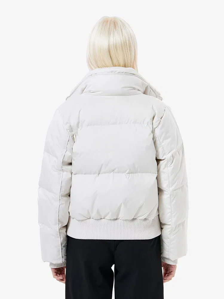 Куртка женская LACOSTE White, на молнии, легкая — фото 3