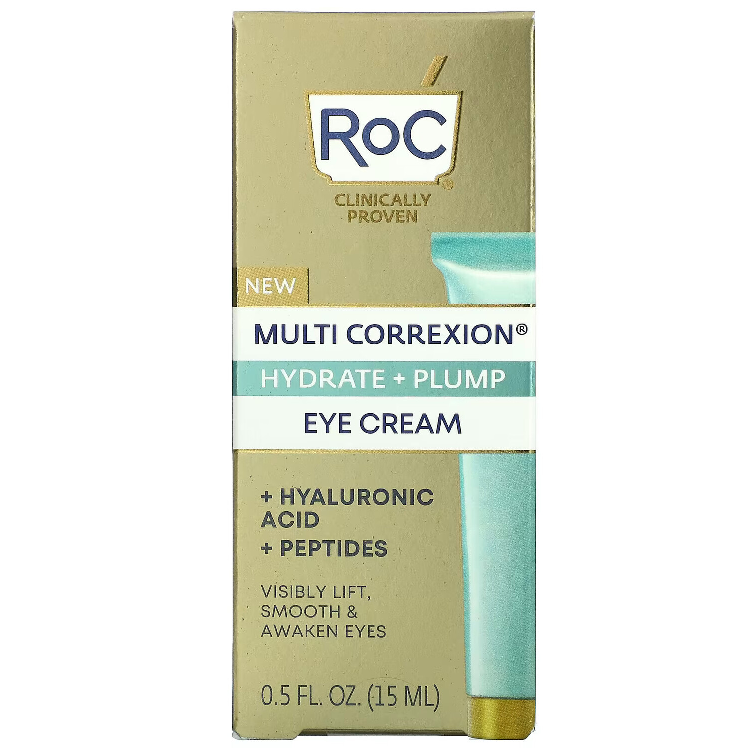 RoC, Multi Correxion, крем для области вокруг глаз, увлажнение и упругость, 15 мл (0,5 жидк. унции) — фото 3