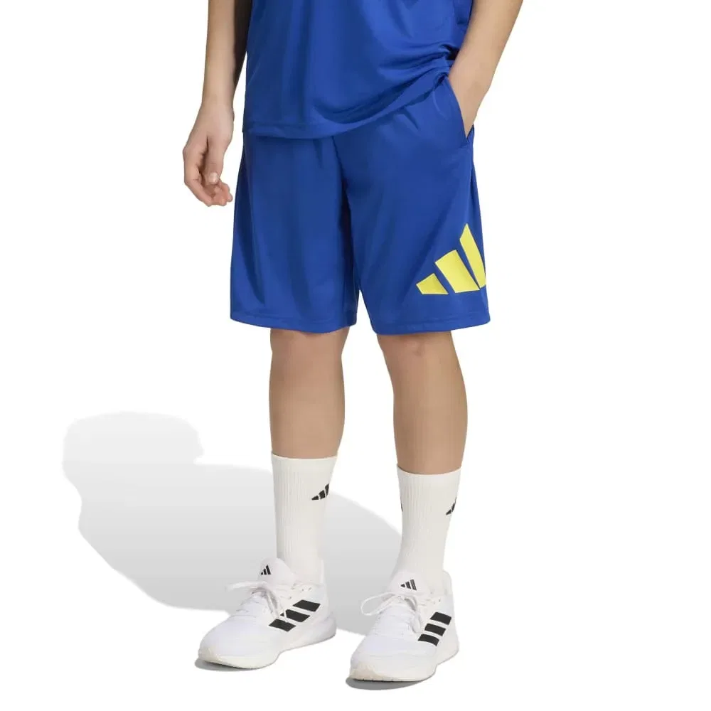 Шорты с логотипом Adidas, синий