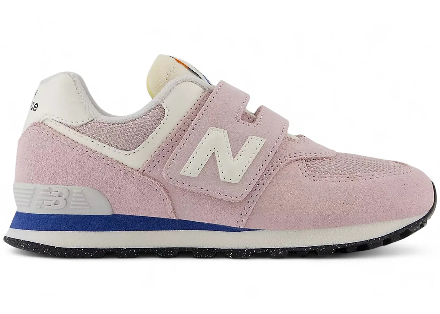 Детские кроссовки на липучке New Balance 574, Twilight Haze/Sea Stone