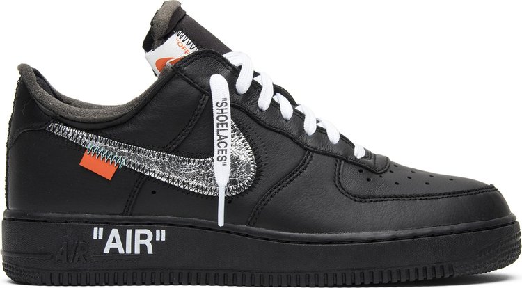 Лимитированные кроссовки Nike Off-White x Air Force 1 Low '07 'MoMA', черный - фото