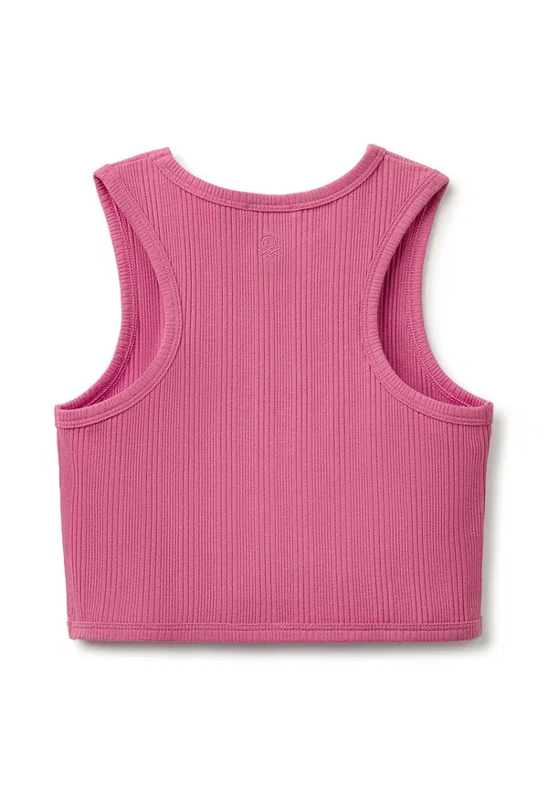 Топ United Colors Of Benetton, розовый — фото 2