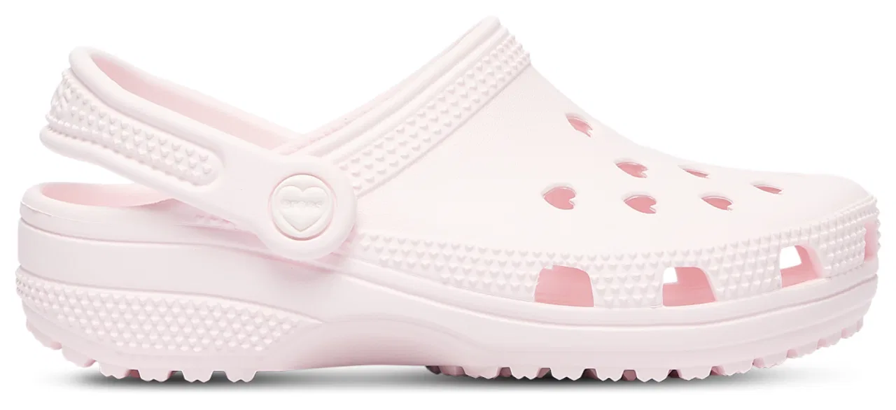 Детские сабо для девочек Classic Hearts Cut Out, Crocs, Bubble Ice Bubble Ice