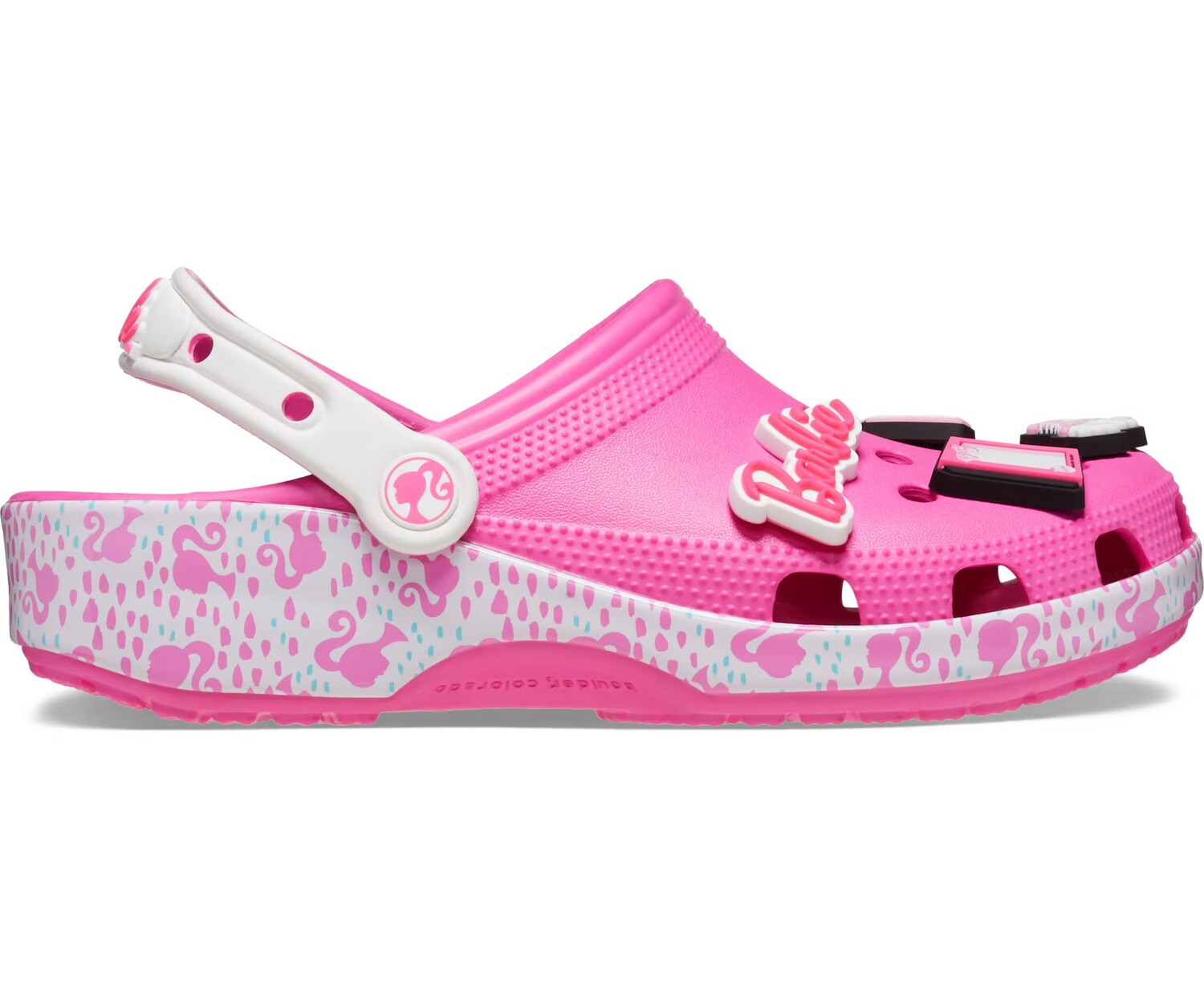 

Сабо Crocs Barbie Classic, ярко-розовый