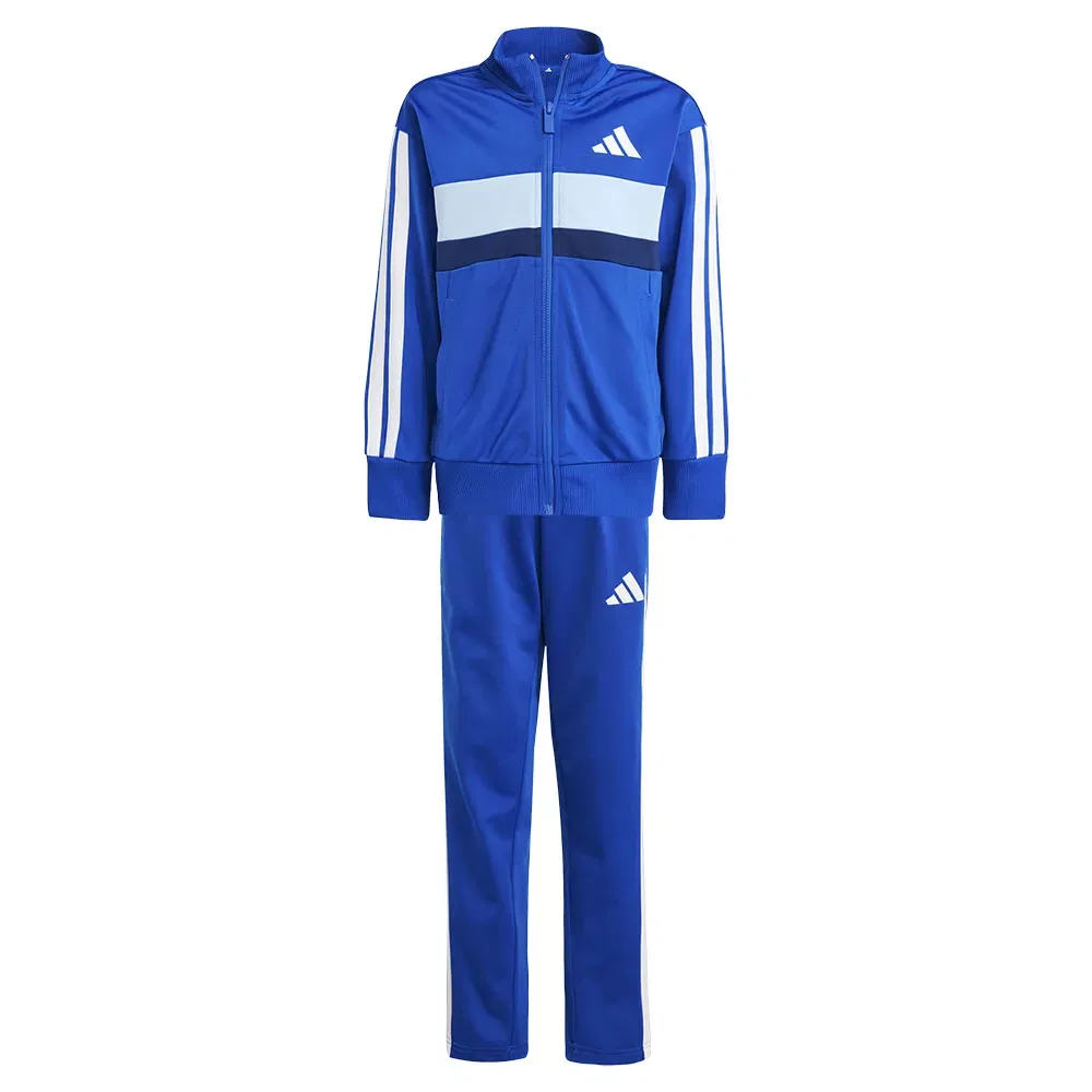Детский спортивный костюм с технологией CLIMACOOL Tiberio 3 Stripes Tricot Adidas, Blue