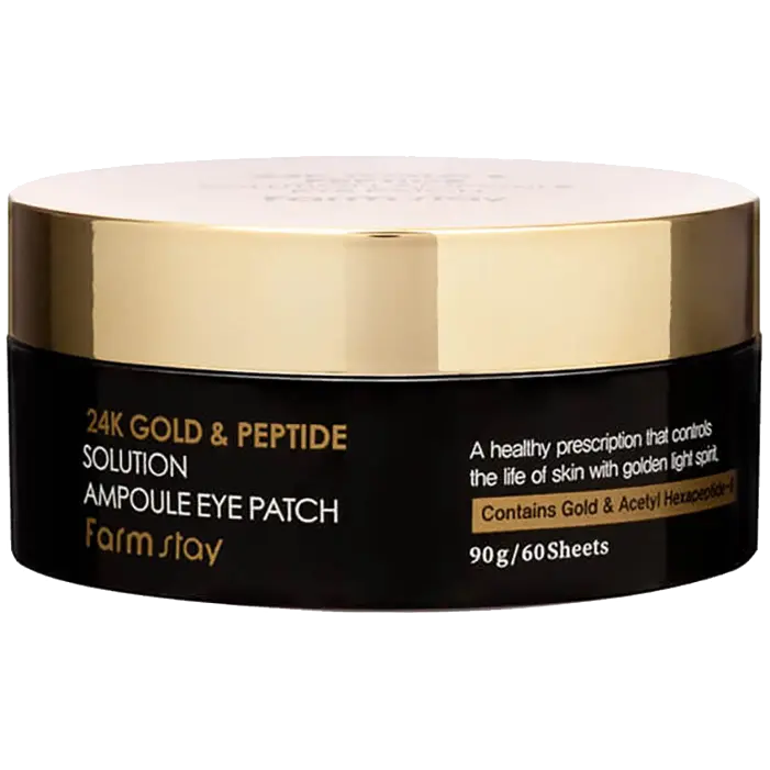 

Farmstay 24Gold&Peptide повязки на глаза. 60 шт/1 упаковка