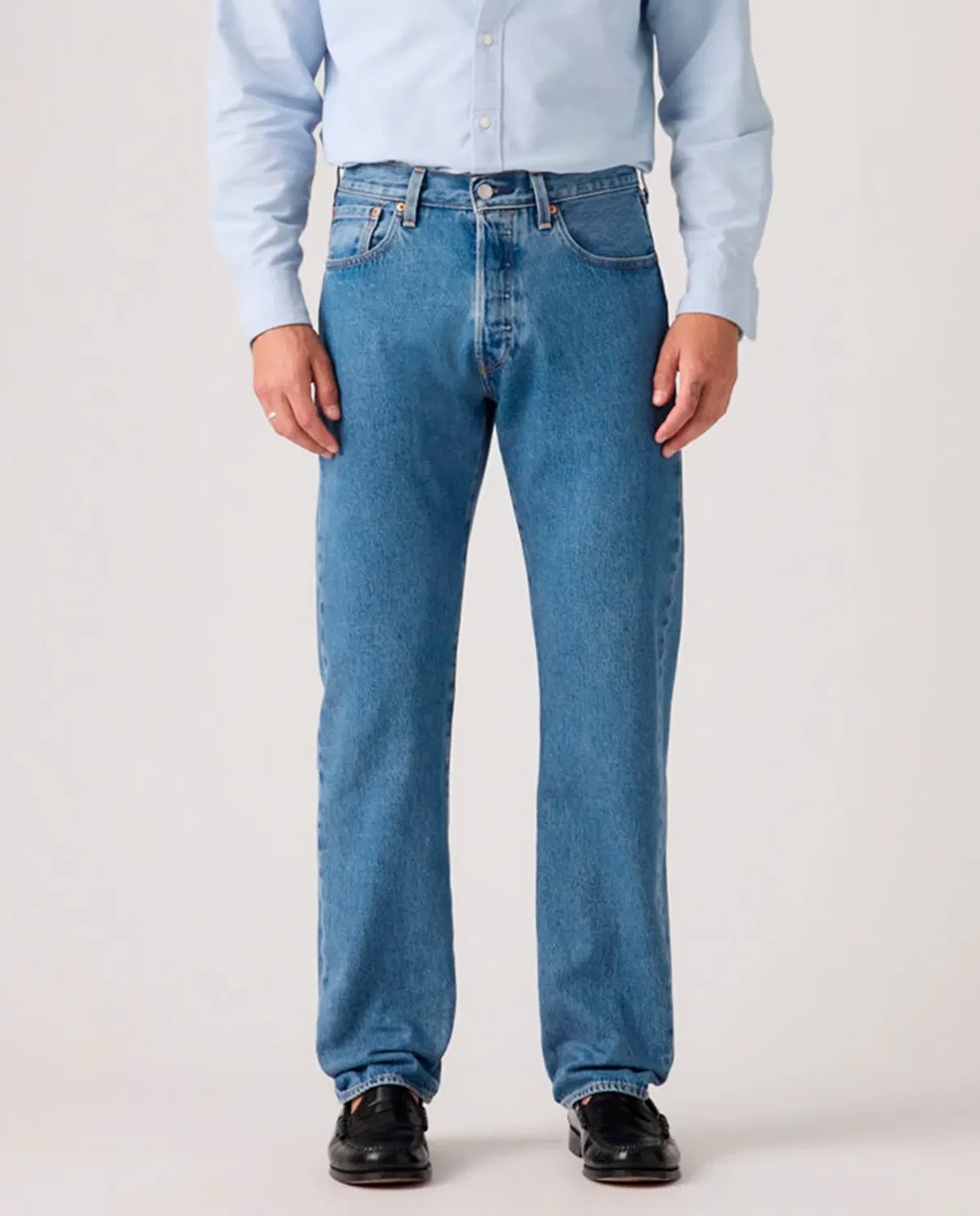 Мужские джинсы свободного кроя 501 Relaxed Levi's, Azul — фото 2