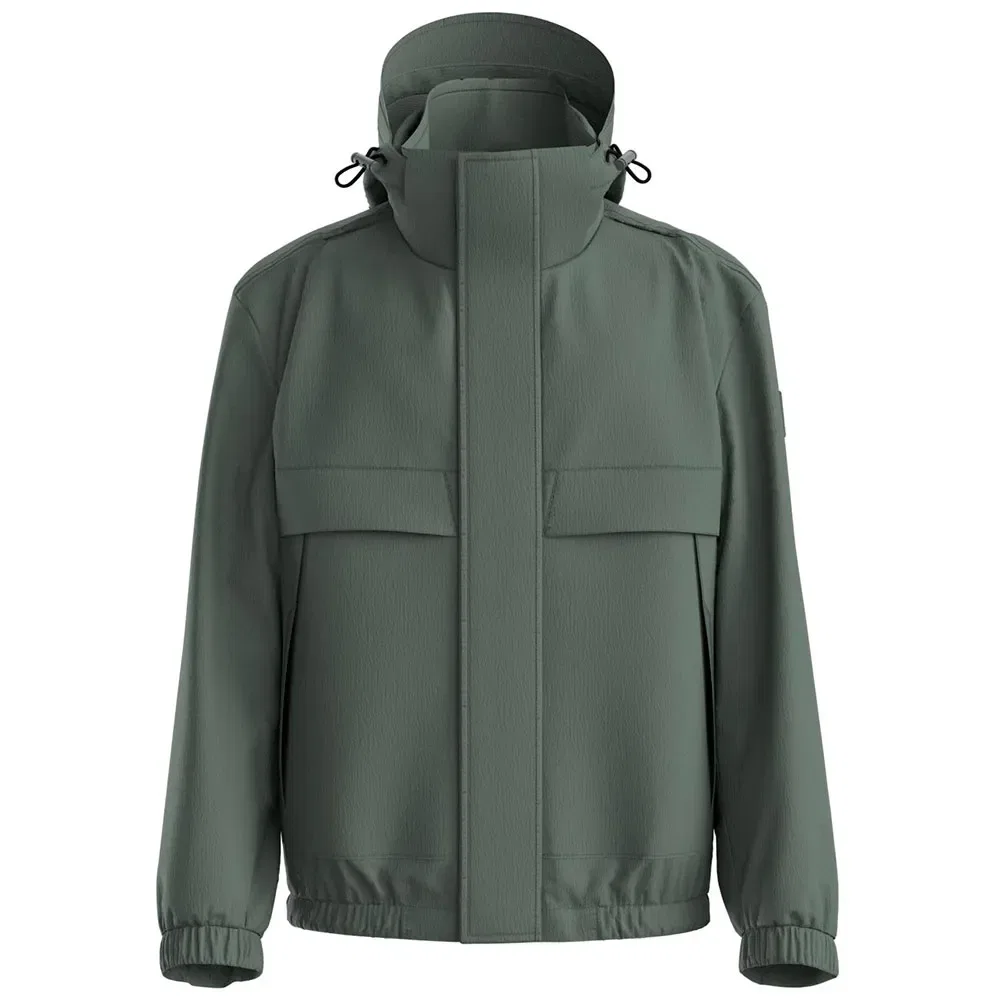 Мужская куртка свободного кроя Oberle1 BOSS, Grey