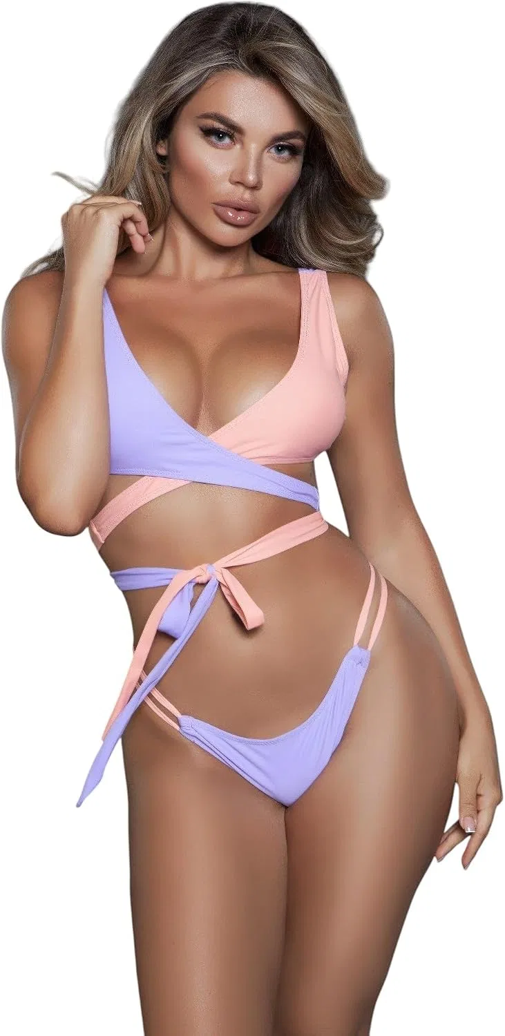 Женский бикини-комплект Lindsay, Lilac Peach