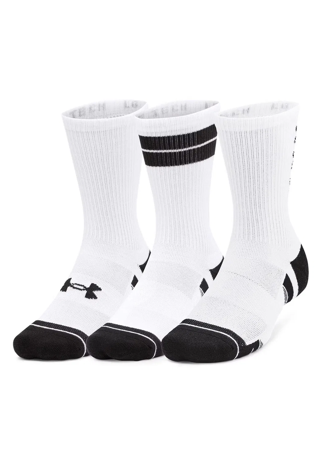 Детские носки с динамической поддержкой Performance Tech Crew Under Armour, Schwarz
