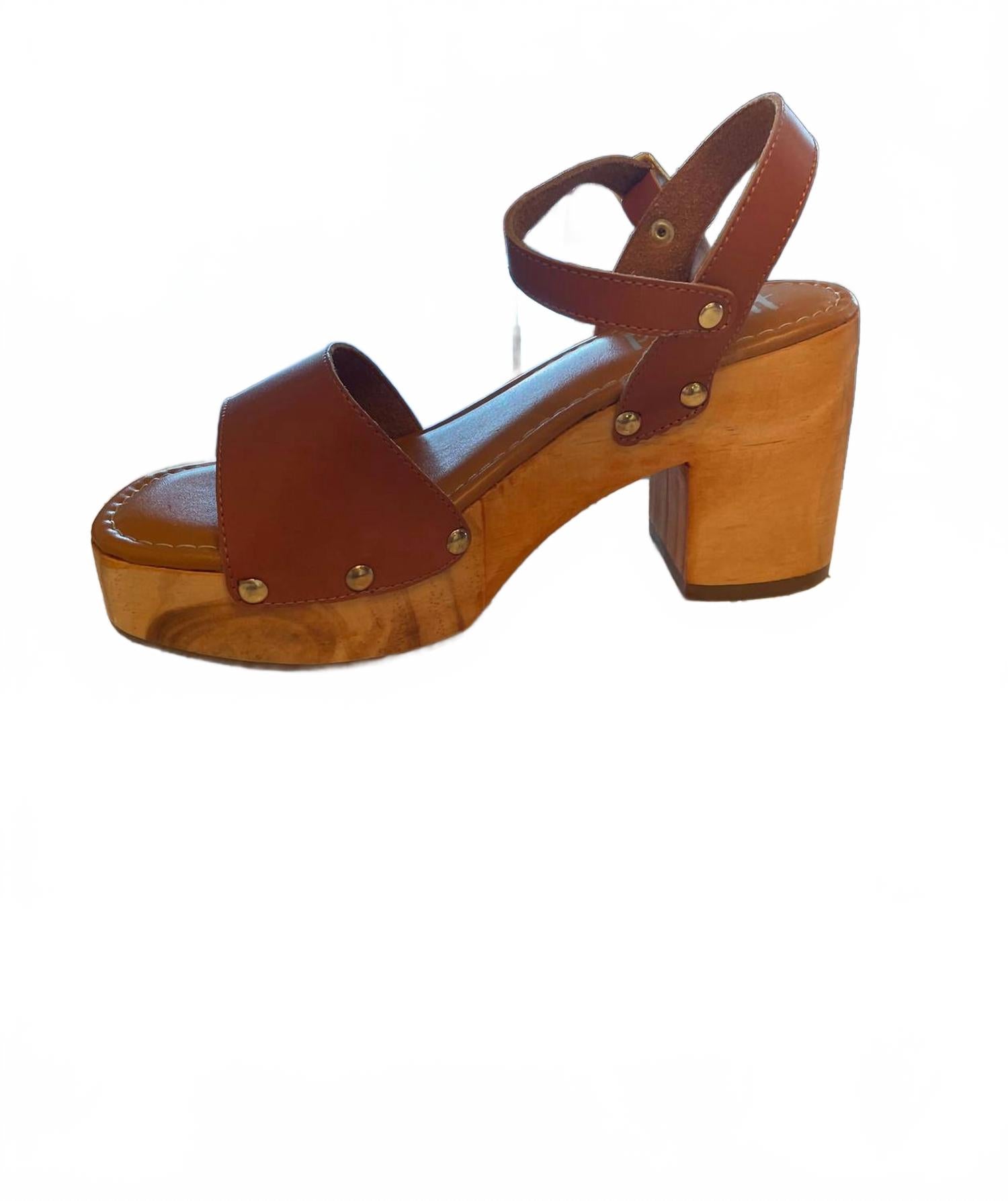 Женские мюли на каблуке в бежевом цвете Corkys Footwear — фото 2