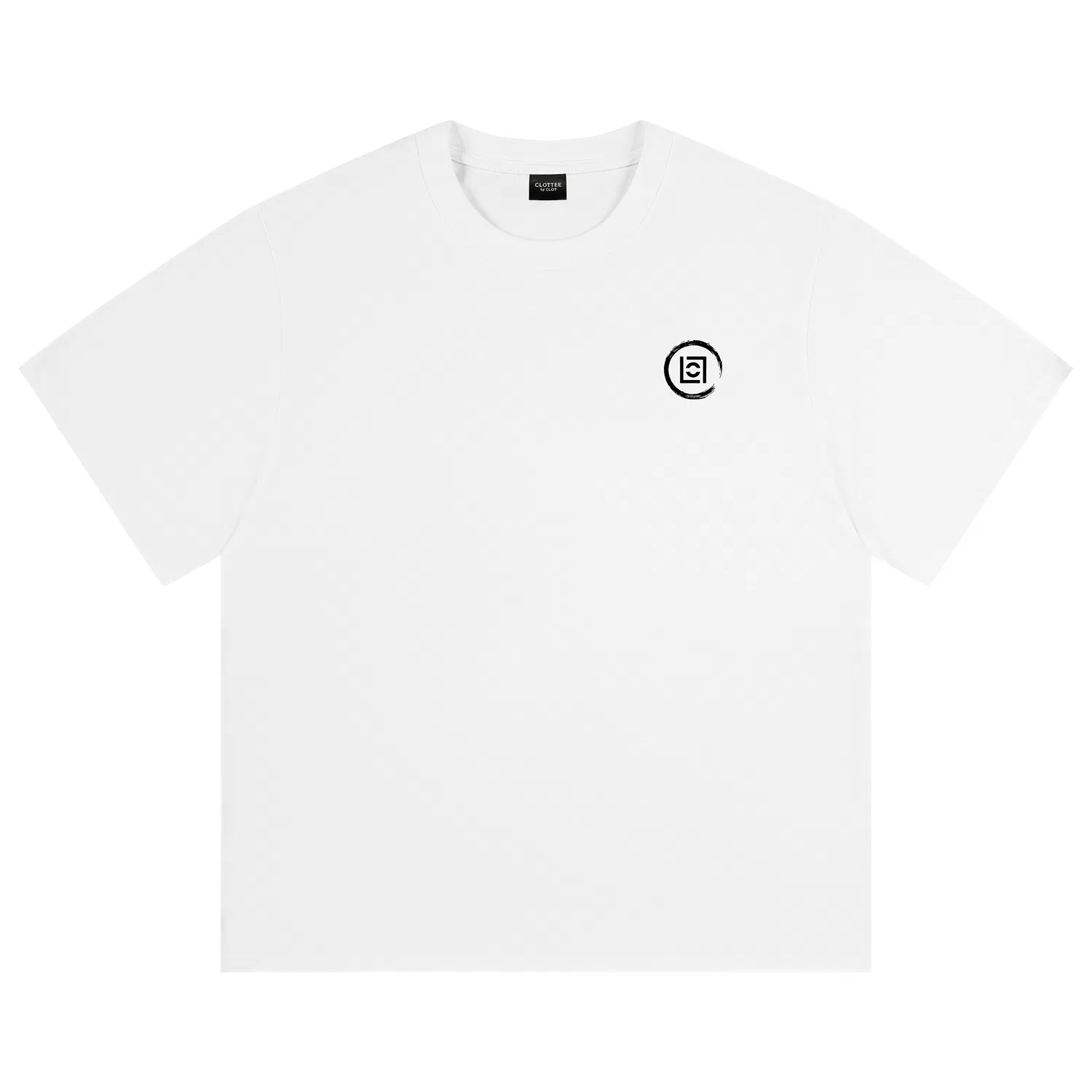 Детская футболка с круглым вырезом из плотного хлопка CLOT, White — фото 4