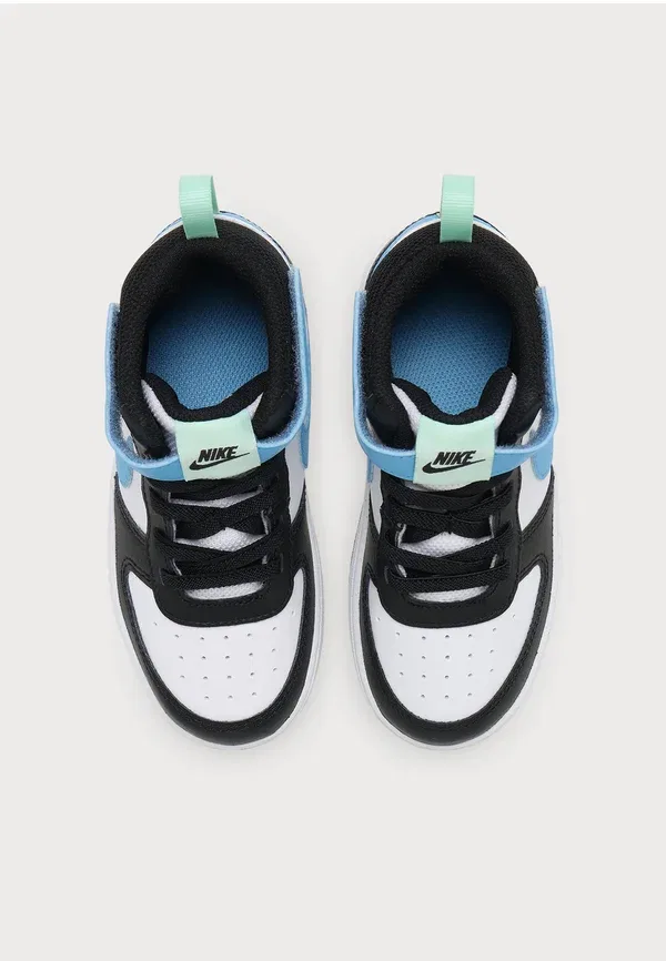 Кроссовки дышащие Court Borough Unisex от Nike Sportswear, белый, Football Blue, Black, Arctic Green — фото 4