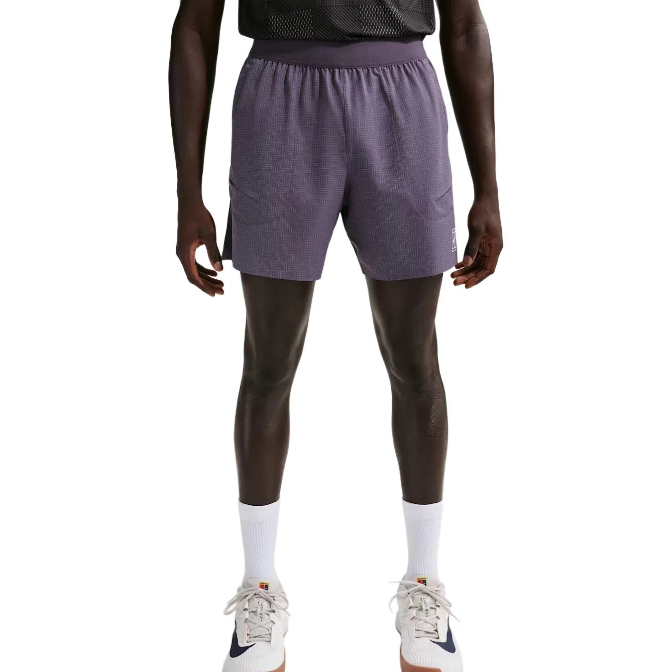 Мужские шорты для тенниса Dri-FIT 6" с зауженным кроем, Nike, Dark Color Raisins