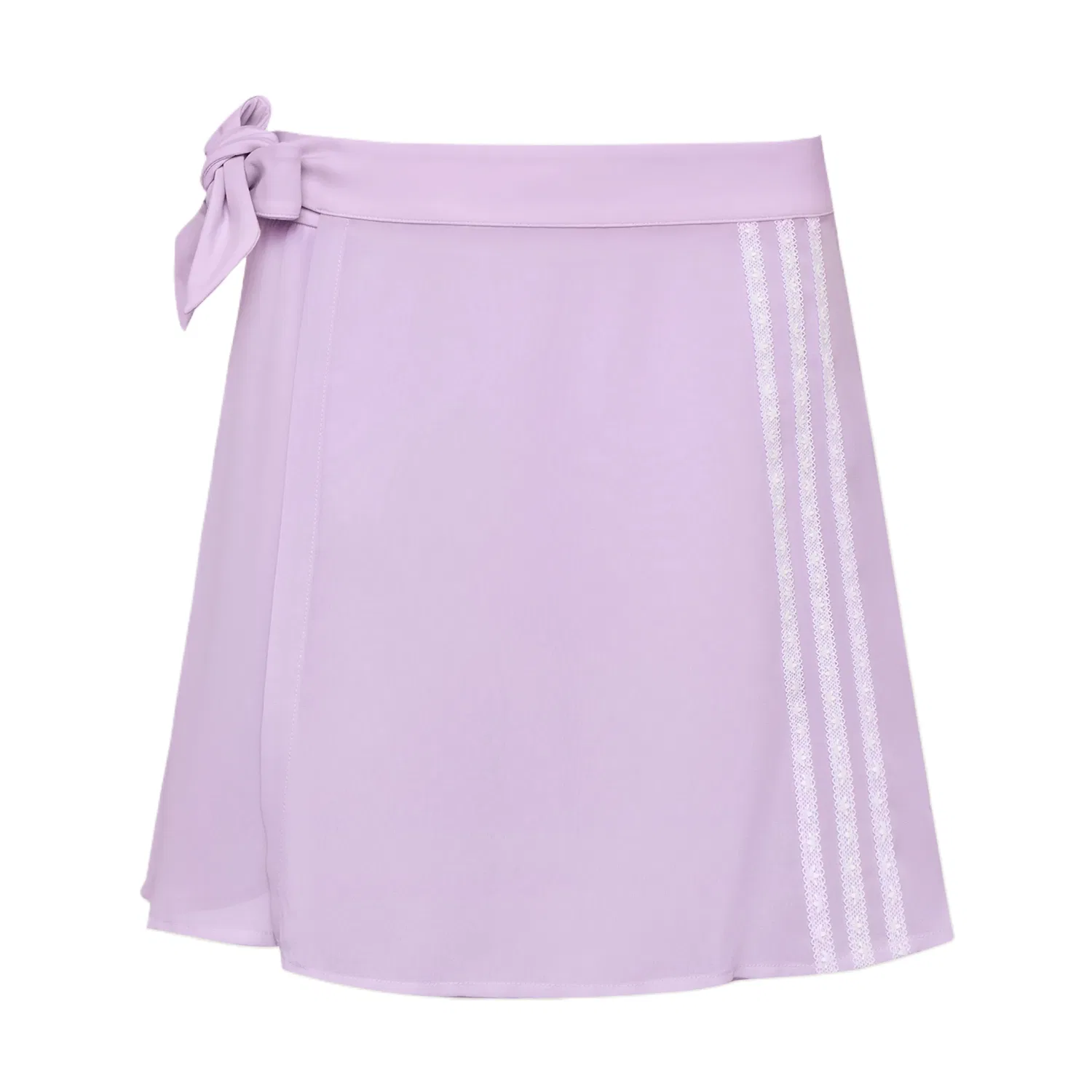 Юбка короткая повседневная Adidas, Ice Light Purple/White