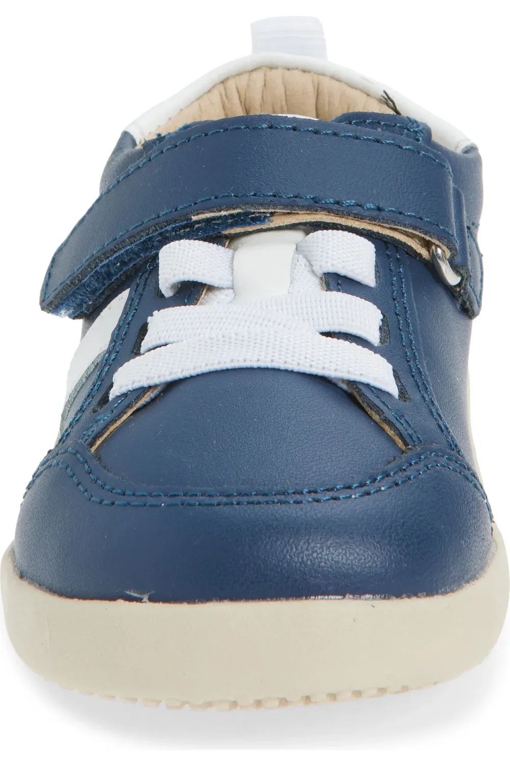 Кроссовки детские с рифленой подошвой 8083 Retro OLD SOLES, Denim/Snow — фото 4