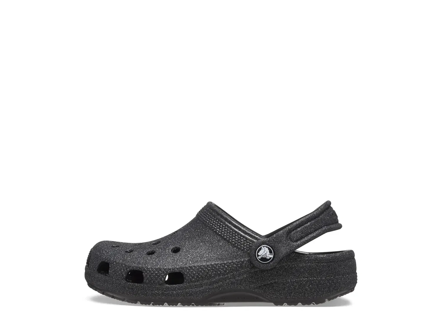 Сабо Glitter Clog, Crocs, черный — фото 3