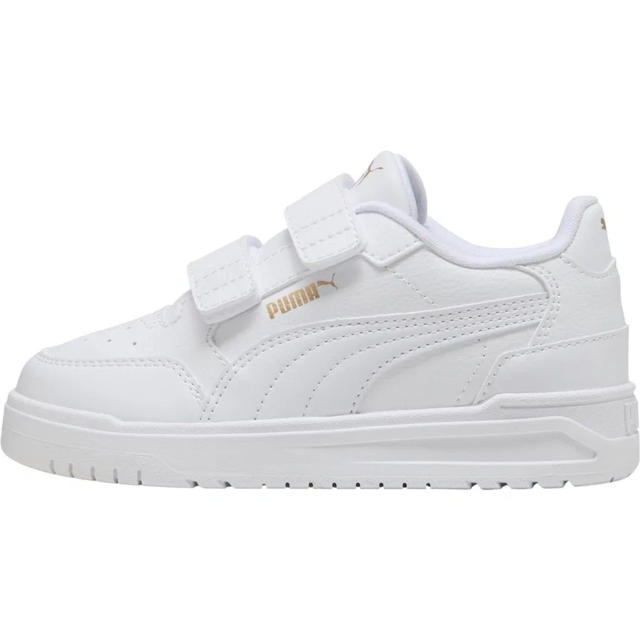 Детские спортивные кроссовки Puma Shuffle Downtown Lo V Ps, Белый
