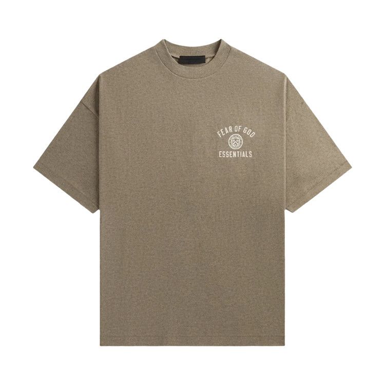 

Футболка Fear of God Essentials Jersey Crewneck Tee, Heather Grey