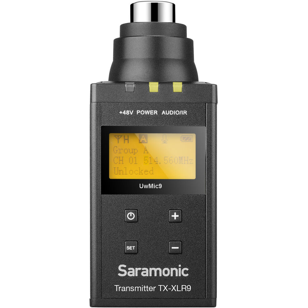

Беспроводной передатчик Saramonic TX-XLR9 Wireless Plug-On Transmitter UWMIC9TXXLR9