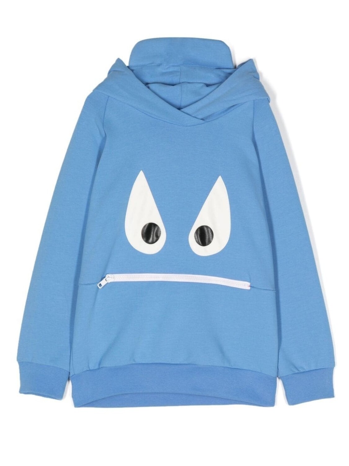 

Wauw Capow By Bangbang Blue Dean graphic-appliqué hoodie, синий