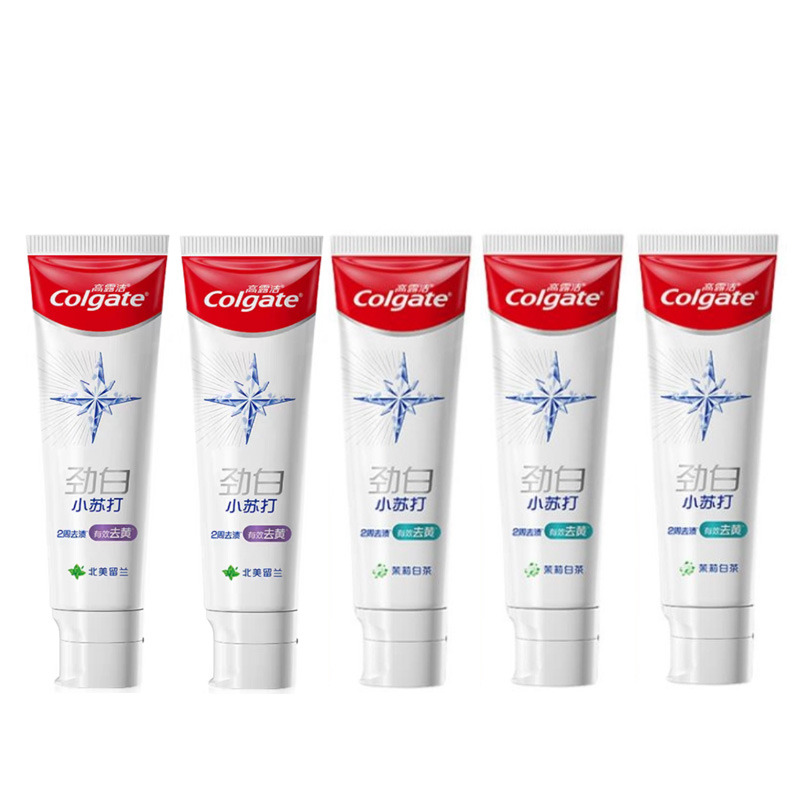 

Зубная паста для защиты зубов с пищевой содой, очищает и освежает дыхание, вкус жасмина, 120 г + 180 г COLGATE