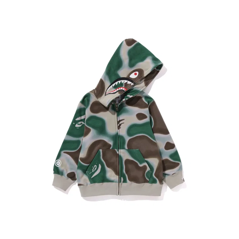 Свитшот FW23 Kids' A BATHING APE, Green GRD