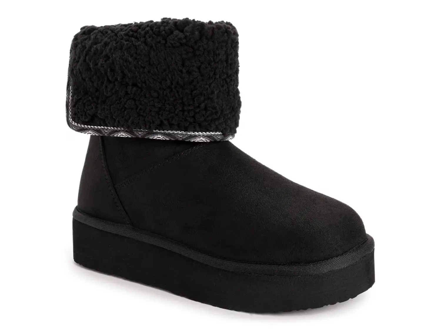 Платформенные ботильоны Amelia Muk Luks, Black