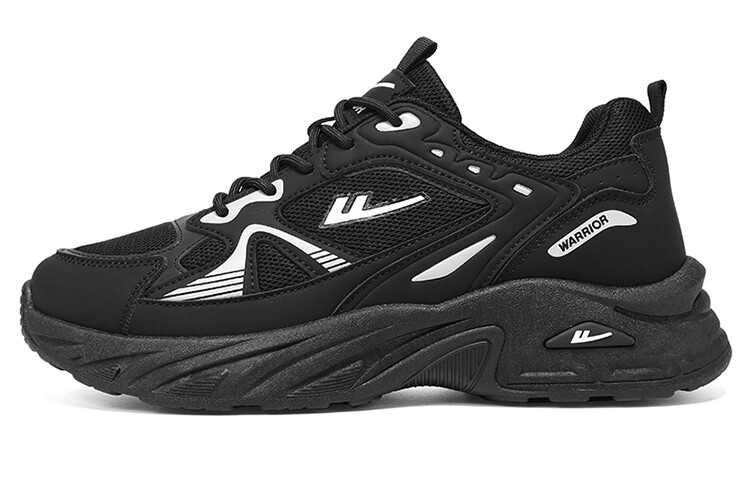 

Кроссовки WARRIOR Chunky Sneakers Men Low-top, черный/белый