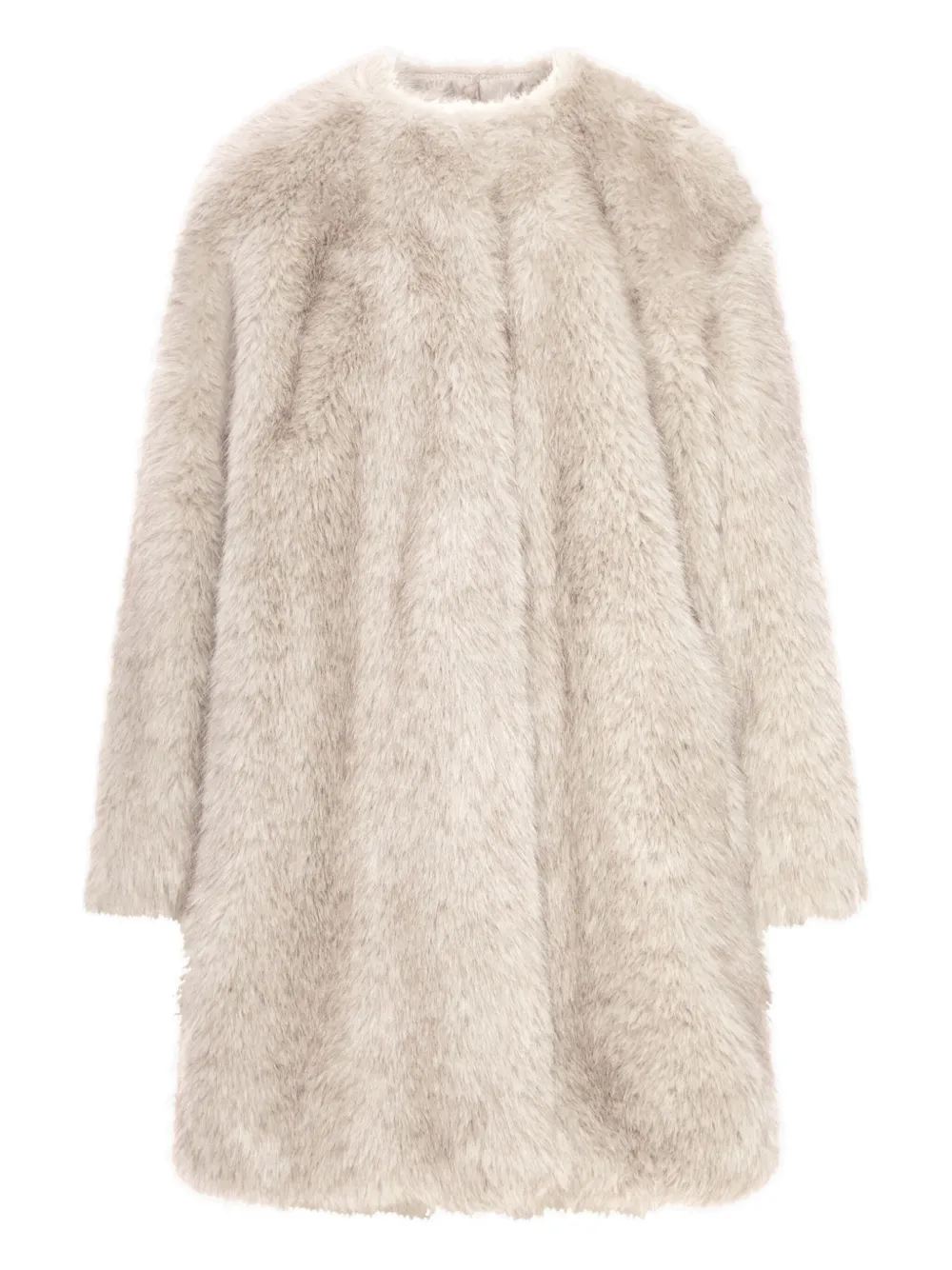 

Шуба из искусственного меха MAX MARA, нейтральный