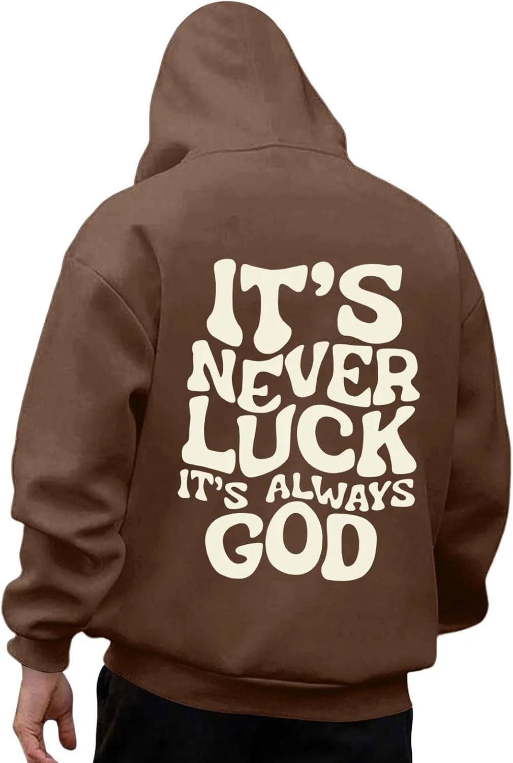 

Толстовка с капюшоном для мужчин, оверсайз, с принтом и карманом