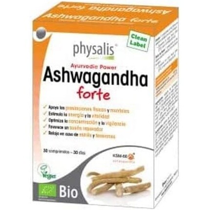 

Органический Ашваганда Форте 30 таблеток Physalis