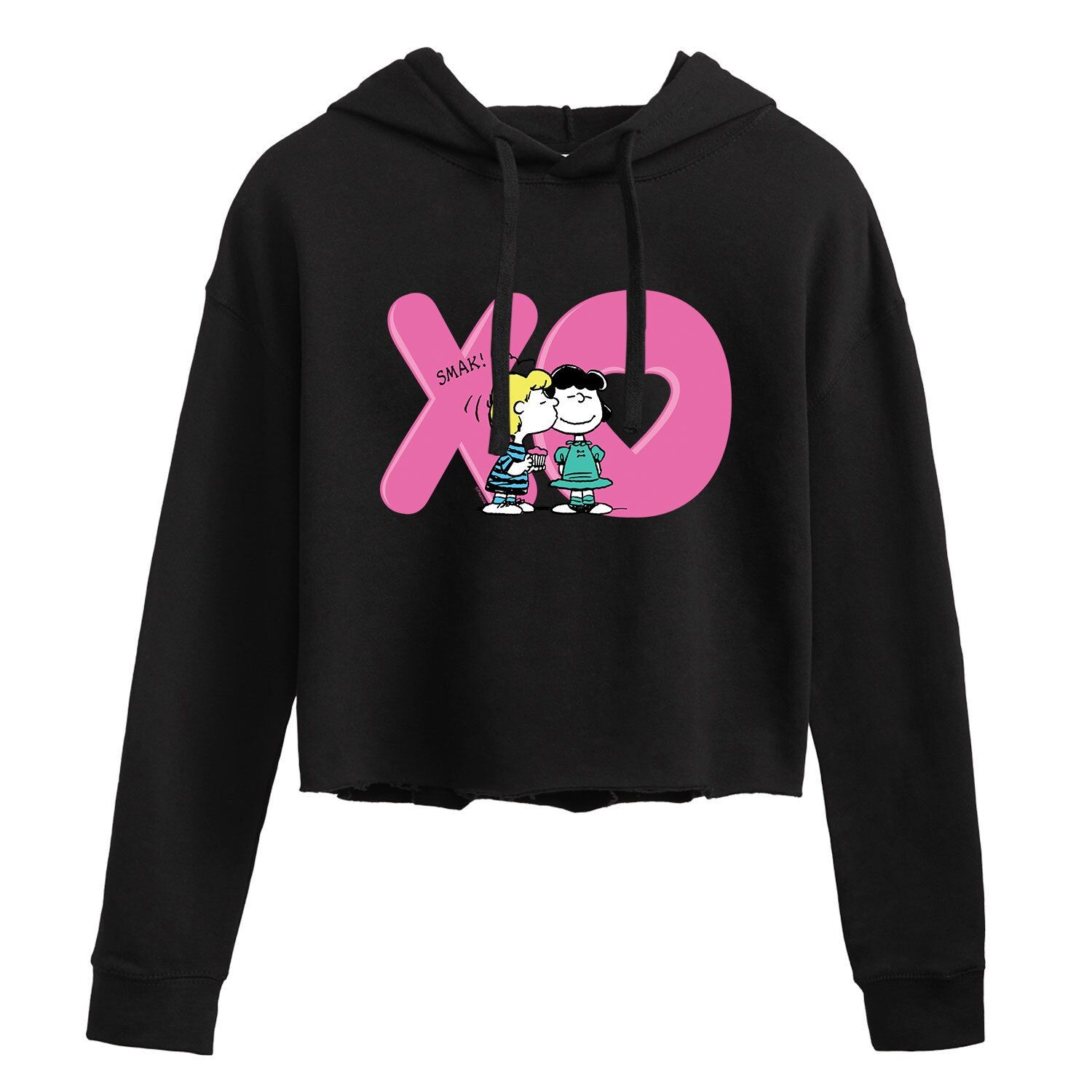

Укороченное худи Juniors' Peanuts XO Kiss Licensed Character