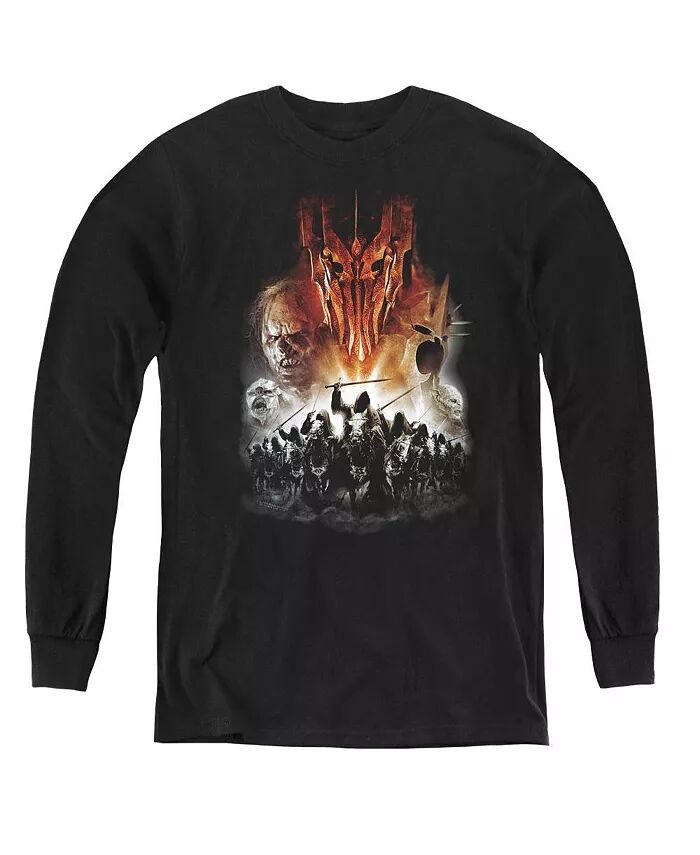 

Свитшот с длинным рукавом Youth Evil Rising Lord Of The Rings, черный