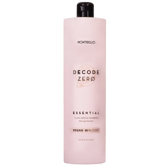 

Шампунь для волос, 1000 мл Montibello, Decode Zero Essential Clean Gentle