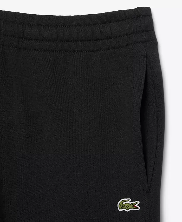 Мужские спортивные штаны с карманами Lacoste, черный — фото 3