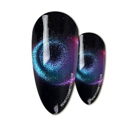 

Гибридный лак 11, 10 мл Reney, Cat Eye 9D Magic Space